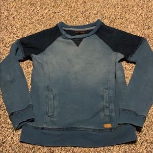7 for all mankind Blue & Navy Long Sleeve Medium